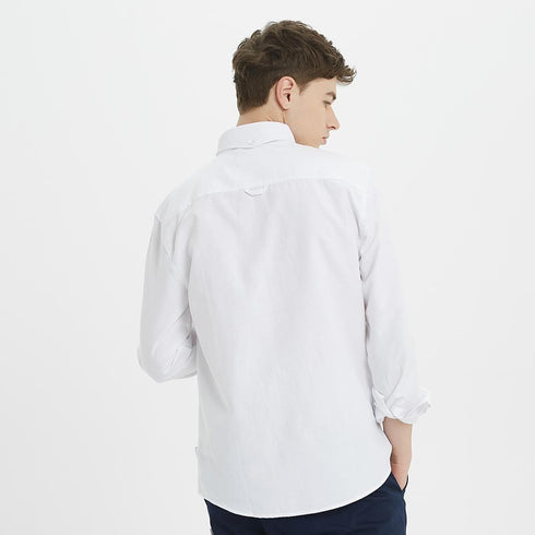 Boysnextdoor Plain Oxford Shirt White